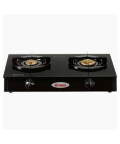 Bếp Gas Đôi 6 Tấc RINNAI RV-6 Double Glass (B) Chén Đồng Có Đầu Hâm Tiết Kiệm Gas Bảo Hành Chính Hãng 2 Năm