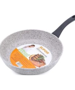 Chảo vân đá chống dính dùng trên bếp từ Supor Rock F23A28IH-28cm