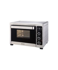 Lò nướng lò vi sóng Sharp EO-A383RCSV-ST Công suất 1800W, Cửa kính 2 lớp Hàng Mới Bảo Hành Chính Hãng