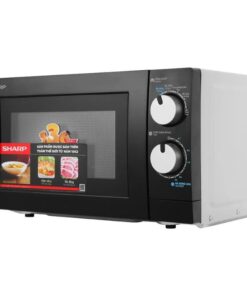 Lò vi sóng Sharp để bàn R-208VN-WS 20 lít Hẹn giờ nấu, Khoang lò có đèn - Chính Hãng, Mới, Full Box