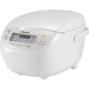 Nồi cơm điện tử Panasonic 1.8 lít SR-CL188WRAM Hợp kim nhôm phủ chống dính, Nút nhấn có màn hình hiển thị