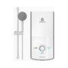 AURES PREMIUM 4.5P IVORY - Máy nước nóng trực tiếp Ariston 4500W AURES PREMIUM 4.5P IVORY Bơm Trợ Lực, Kèm Vòi Sen
