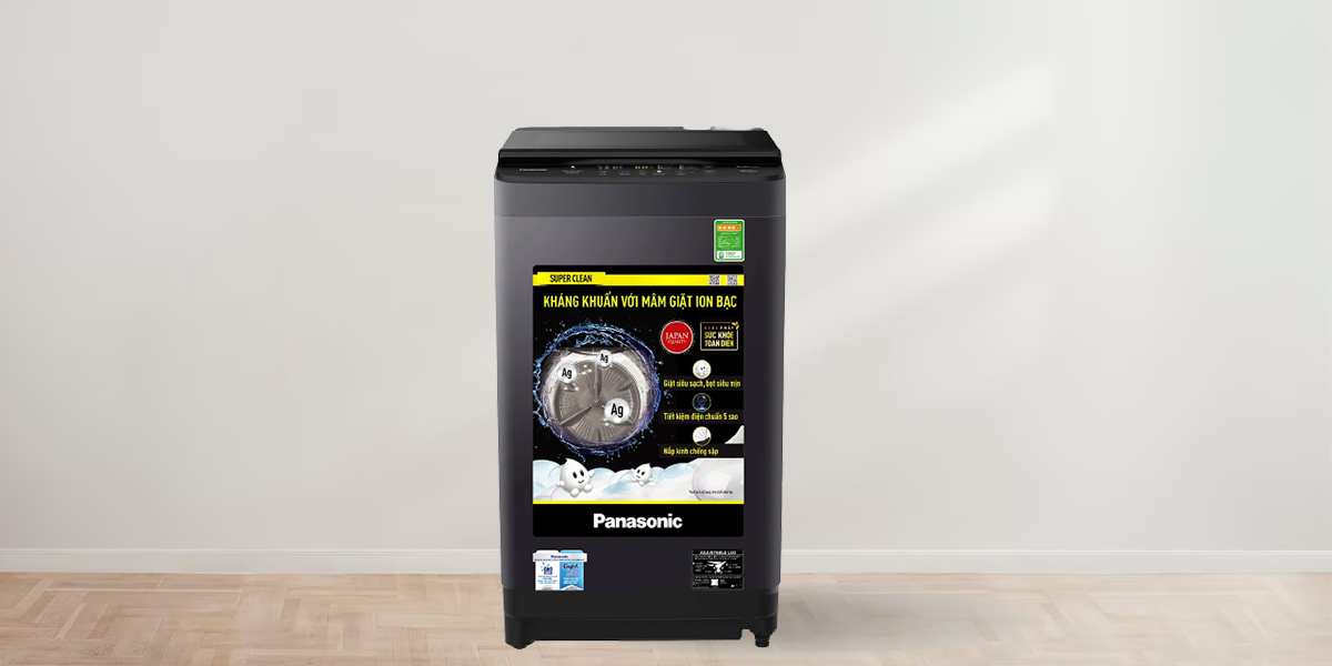 Máy Giặt Panasonic 10 Kg NA-F10S10BRV có thiết kế trang nhã