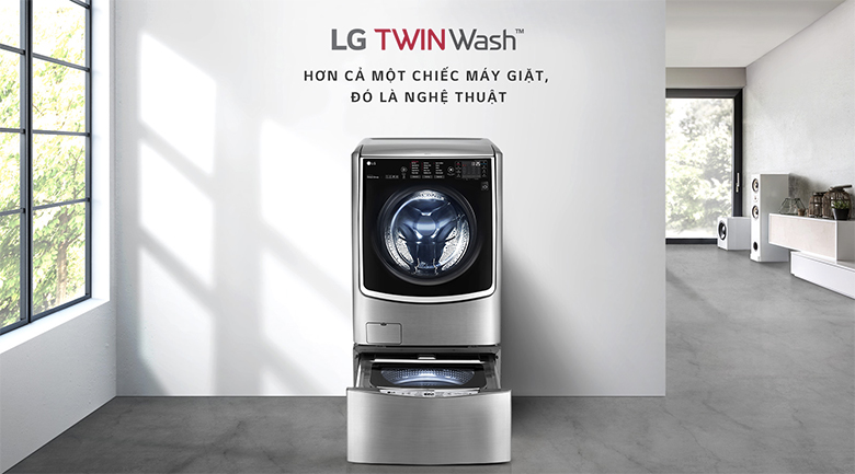 Máy giặt LG Twinwash F2721HTTV & T2735NWLV
