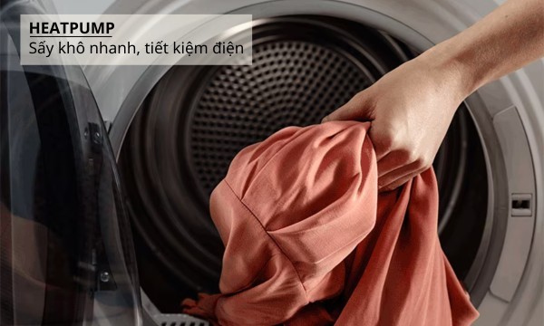 may-say-quan-ao-electrolux-edh804h5wb-2 Máy sấy quần áo Electrolux 8 kg EDH804H5WB làm khô nhanh chóng