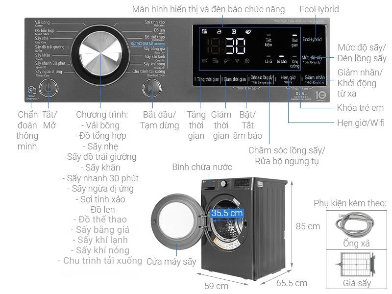 may-say-bom-nhiet-lg-inverter-105-kg-dvhp50b-note-1-638664025078206323 Máy sấy bơm nhiệt LG 10.5 kg DVHP50B