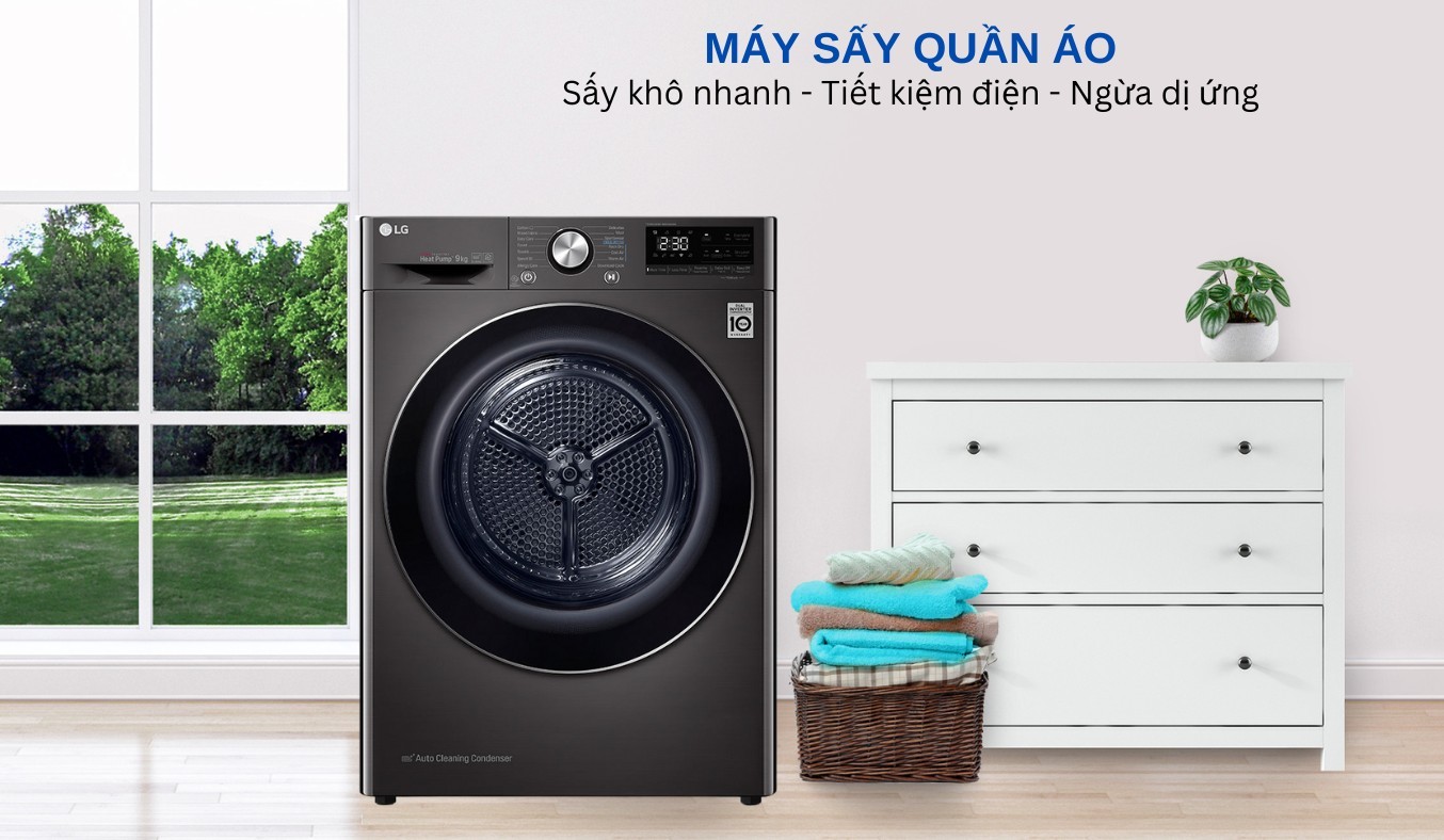 may-say-quan-ao-lg-inverter-9-kg-dvhp09b-1_1 Máy sấy quần áo LG Inverter 9 kg DVHP09B Khối lượng sấy 9 kg