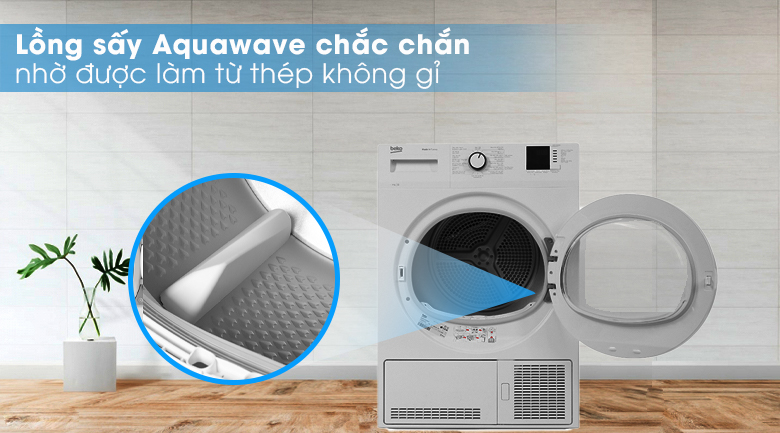 Lồng sấy AquaWave - Máy sấy Beko 8kg DU8133GA0W Lồng sấy AquaWave - Máy sấy Beko 8kg DU8133GA0W