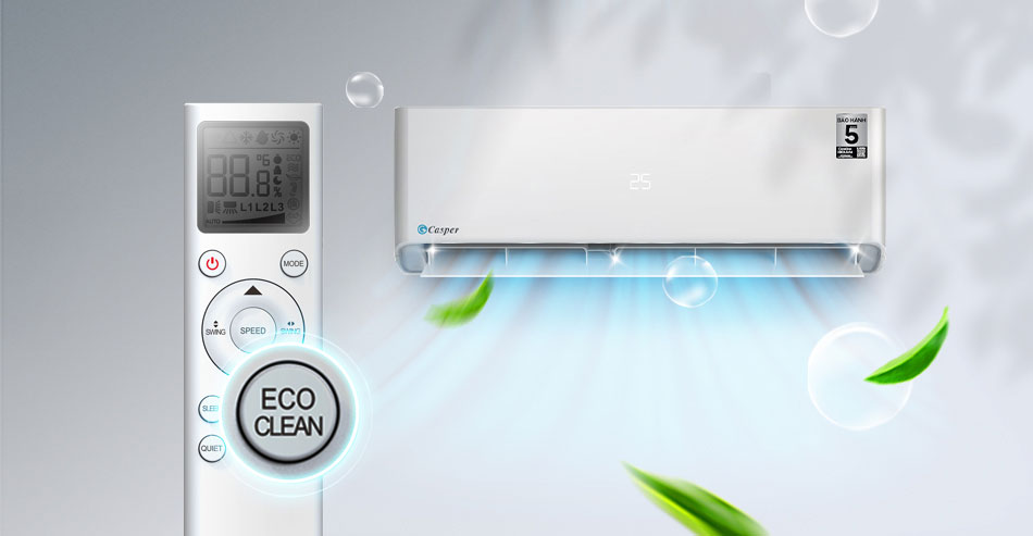 Máy lạnh Casper có chế độ eco tiết kiệm điện Máy lạnh Casper