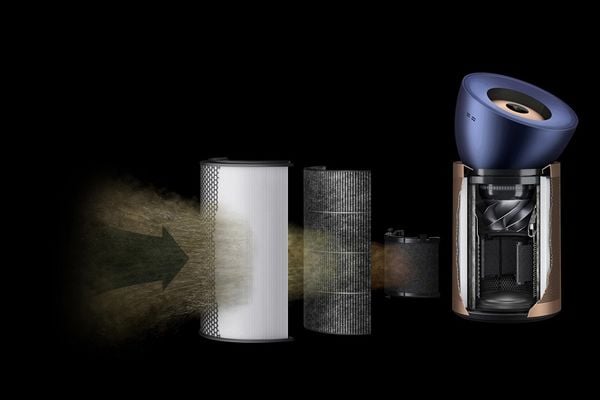 3 bộ lọc của máy lọc không khí Dyson Bp04
