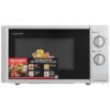 Lò Vi Sóng Cơ Có Chức Năng Nướng Sharp R-G228VN-SL [20 lít, Công Suất Vi Sóng 700W/ Nướng 1000W, 5 Mức Công Suất] - Hàng Chính Hãng Bảo Hành 15 Tháng