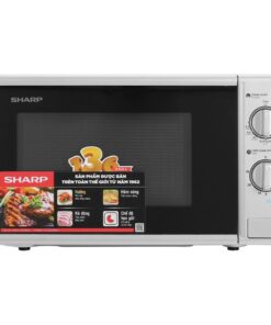 Lò Vi Sóng Cơ Có Chức Năng Nướng Sharp R-G228VN-SL [20 lít, Công Suất Vi Sóng 700W/ Nướng 1000W, 5 Mức Công Suất] - Hàng Chính Hãng Bảo Hành 15 Tháng
