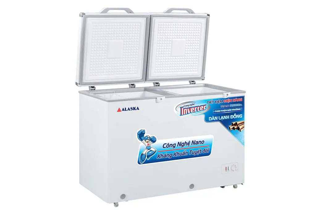 alaska bcd 5568ci 2 ngan 2 canh - Tủ đông mát Alaska BCD-5568CI 372 lít Inverter alaska bcd 5568ci 2 ngan 2 canh - alaska bcd 5568ci 2 ngan 2 canh