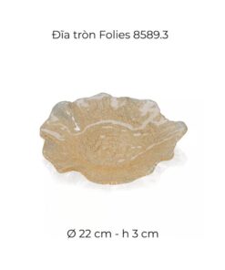 Đĩa tròn IVV Folies 22cm