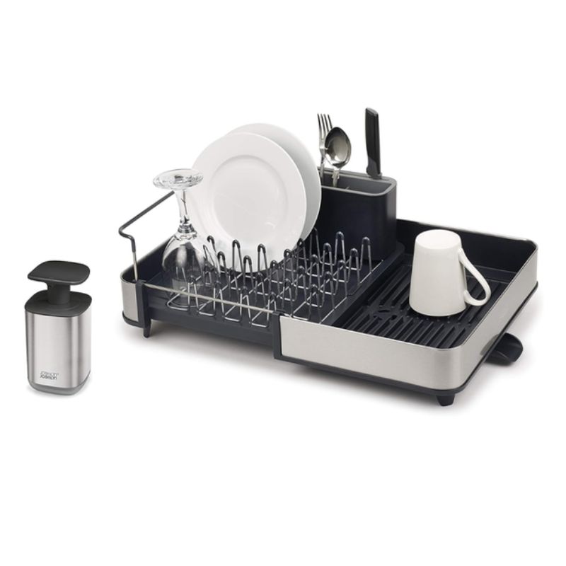 gia-dung-bat-dia-binh-dung-nuoc-rua-tay-joseph-85189 Giá đựng bát đĩa và bình đựng nước rửa tay Joseph Joseph 85189