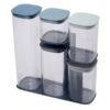 Set 5 hộp đựng thực phẩm khô Joseph Podium