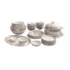 Set bát sứ Imperial 50 món xanh ngọc dây vàng