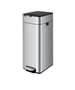 Thùng rác ELPHECO đạp chân mở hai cánh 20L