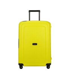 Vali Samsonite S Cure size 24 siêu bền made in EU vàng chanh