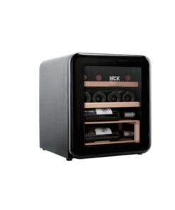 Tủ rượu HCK retro 48L SC-46R-S - 17 chai màu đen có mặt kính
