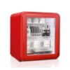 Tủ mỹ phẩm đồ uống HCK 48L SC-46R-S mini retro màu đỏ mặt kính