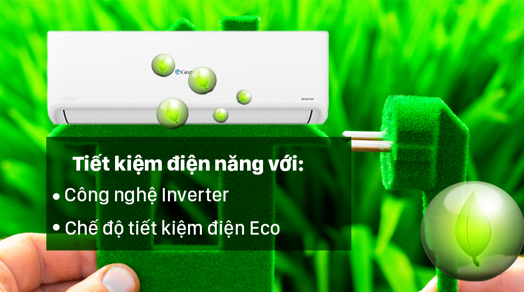 Dùng điều hòa Casper Inverter