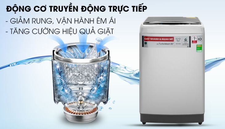 lý do bạn nên mua máy giặt lồng đứng LG
