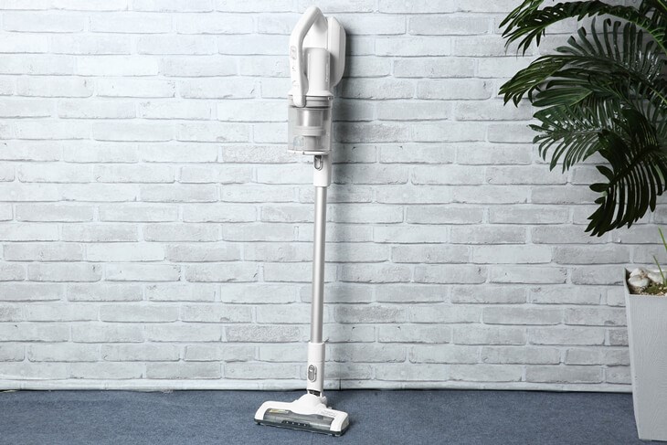 Máy hút bụi không dây Panasonic MC-SBV01W246 có thiết kế không dây gọn gàng, dễ dàng di chuyển và bảo quản ở nhiều vị trí trong không gian