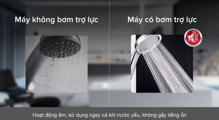 Máy nước nóng trực tiếp Ariston 4500W Aures SM45PE SBS VN tạo lực nước mạnh và ổn định