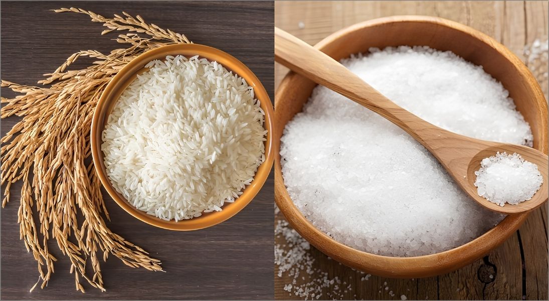 Rắc muối gạo là nét đẹp phong tục truyền thống thường được người Việt