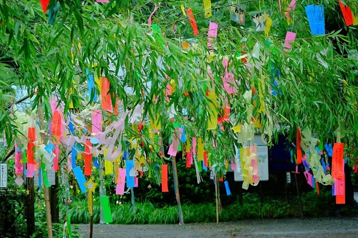 Những lời cầu nguyện cũng được gửi gắm trong ngày lễ Thất Tịch ở Nhật