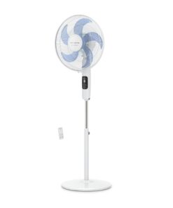 Quạt cây Rowenta VU5450 Turbo Silence Standventilator màu trắng có điều khiển
