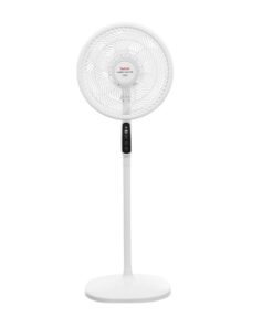 Quạt cây TEFAL Turbo Silence Plus VH689690 màu trắng, cánh trắng có điều khiển từ xa