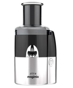 Máy ép lạnh, vắt cam, thái lát rau củ Magimix JUICE EXPERT 4 Chrome mat / Noir VE 11 - màu đen bạc - made in France