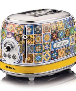 Máy nướng bánh mì Ariete 810W 00C01551PAR0 họa tiết Positano