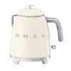 Ấm siêu tốc mini SMEG KLF05CREU - màu kem (0,8L)