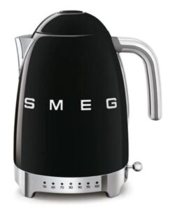 Ấm siêu tốc SMEG KLF04BLEU Màu đen - có điều chỉnh Nhiệt độ