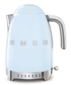 Ấm siêu tốc SMEG KLF04PBEU màu xanh blue - có điều chỉnh nhiệt độ