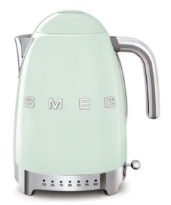 Ấm siêu tốc SMEG KLF04PGEU màu xanh mint (có điều chỉnh nhiệt độ)