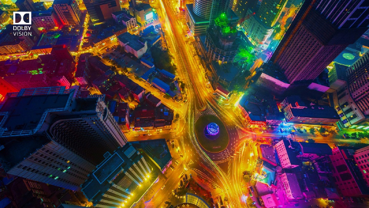 Tăng cường độ tương phản, tăng mức độ sáng bằng công nghệ Dolby Vision và HDR+