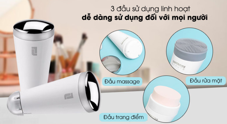 Máy rửa mặt 3 trong 1 Lifetrons EM-600