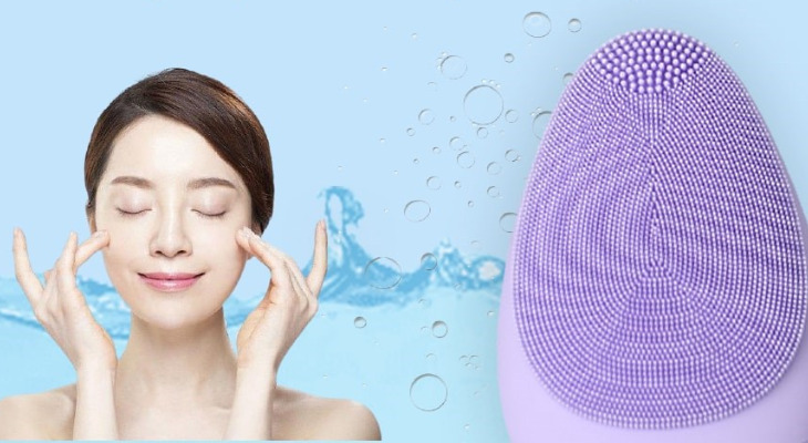 Máy rửa mặt và massage Emmié Purple Don't Lie