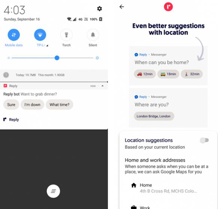 Google Reply