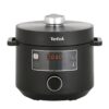 Nồi áp suất điện đa năng Tefal CY754830 Turbo Cuisine 5,0 L (10 chức năng: áp suất, nấu chậm, nấu cơm, xào, hấp, nướng bánh, sữa chua,…)