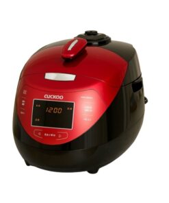 Nồi cơm cao tần Cuckoo V-line CRP-HPF0668SH màu đỏ đen
