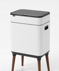 Thùng rác cảm biến ELPHECO ELPH5522 - 20L màu trắng có chân