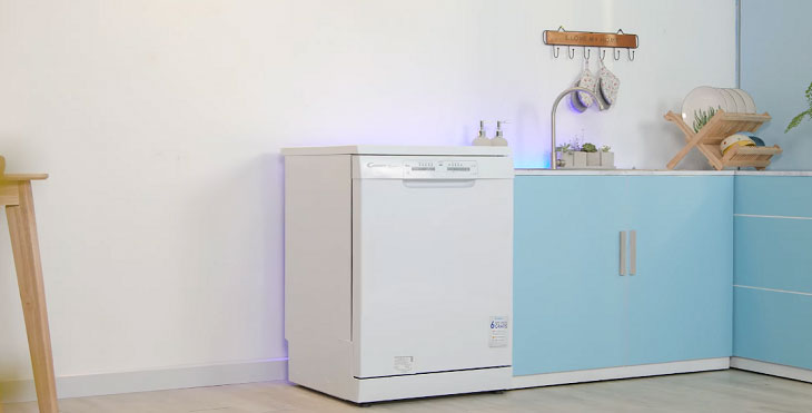 Máy rửa chén độc lập có sấy Candy CDPN 1L390PW an toàn hơn cho người sử dụng