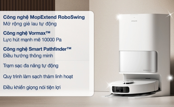 Robot hút bụi lau nhà Dreame L10S Ultra Gen 2.0