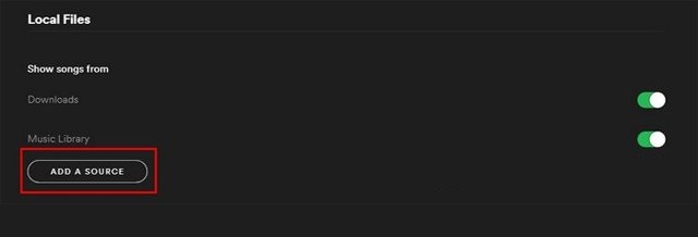 Thêm bài hát không có trên Spotify
