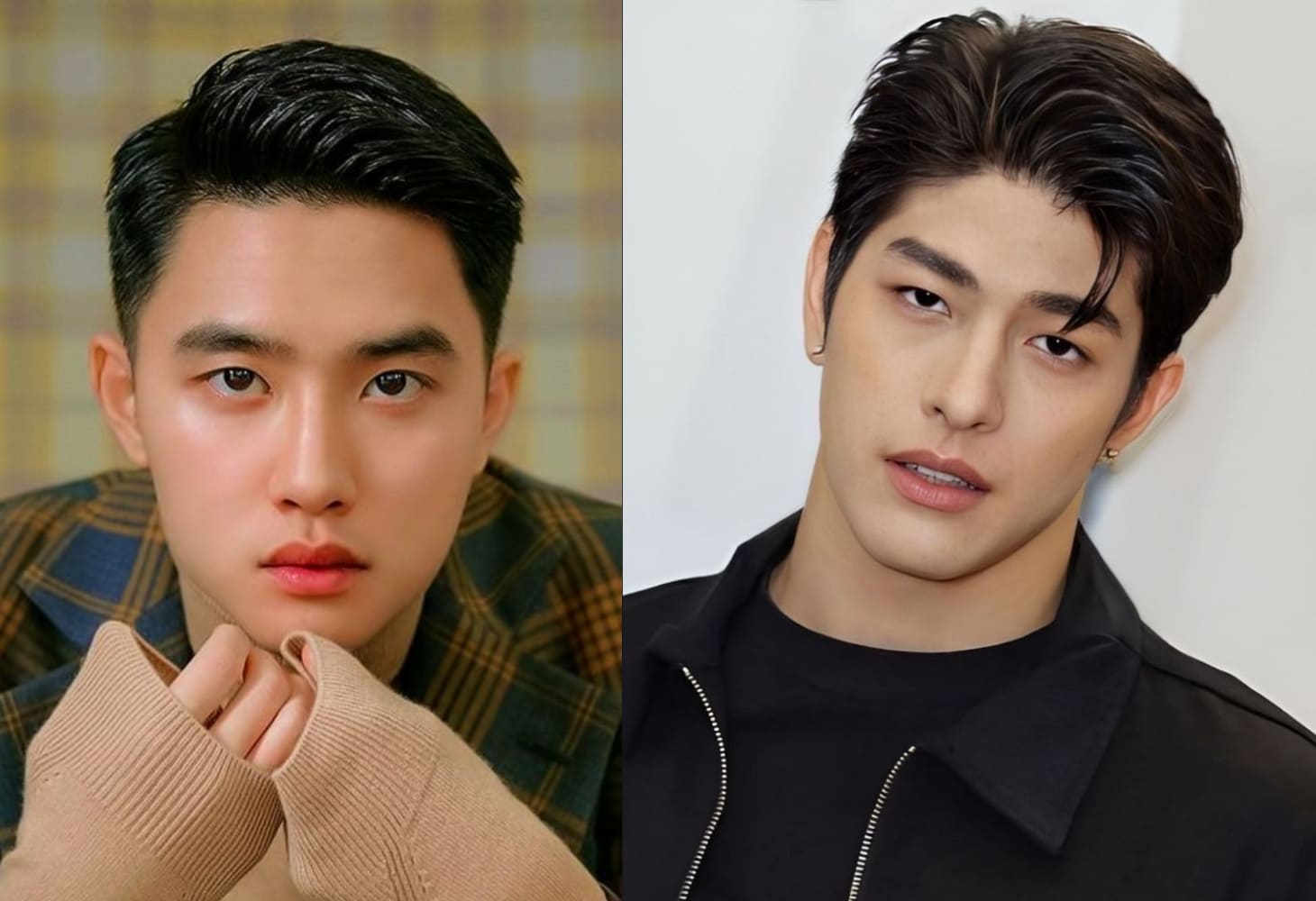 Tóc Side part Quiff gọn gàng